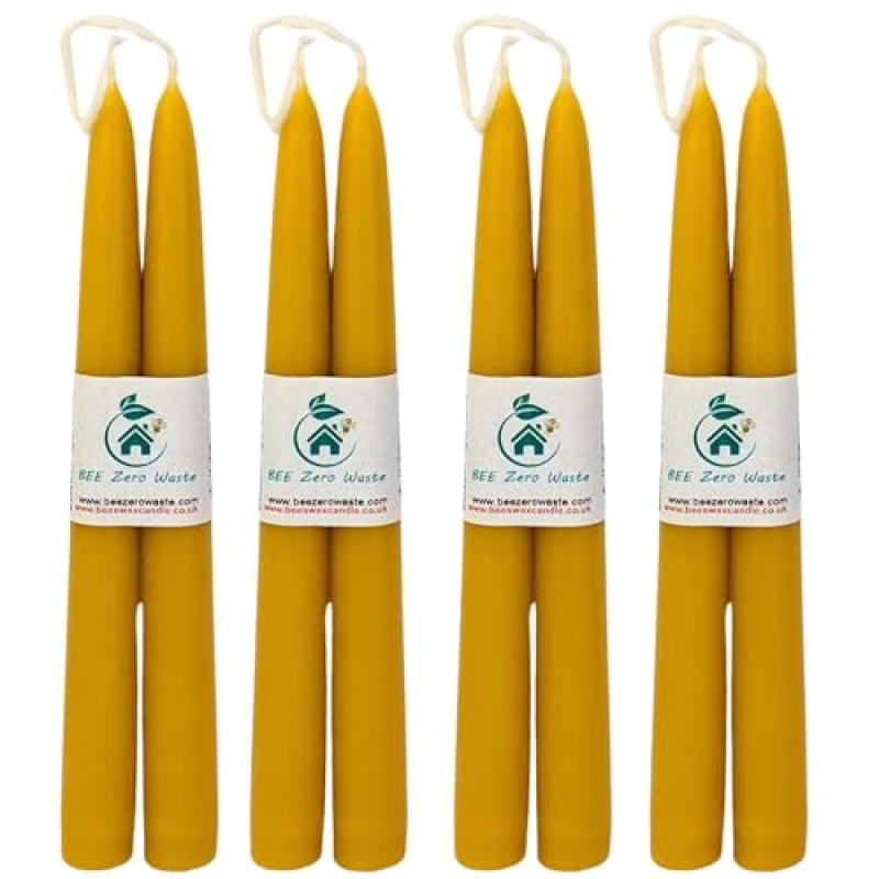 Beeswax Taper Candles Bundle
