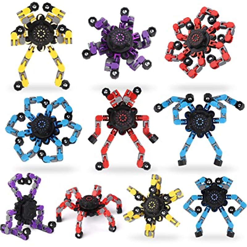 Deformable Robot Fidget Spinner