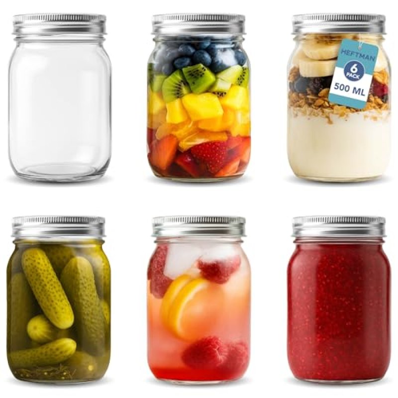 Heftman Mason Jars