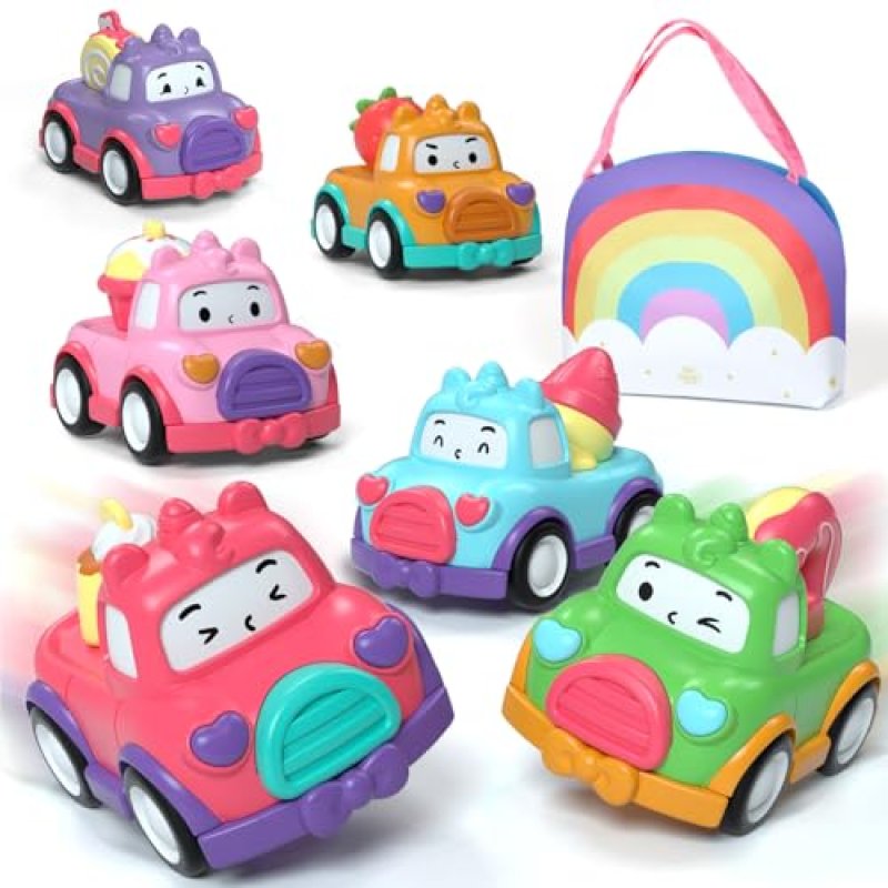 Lehoo Castle Toddler Pull Back Cars