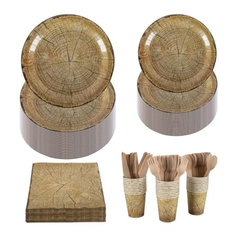 Ceiliwen Wood Effect Tableware