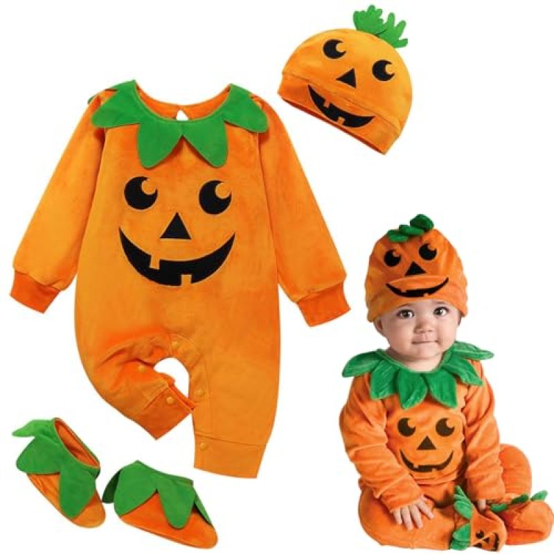 Beipegin Pumpkin Baby Costume