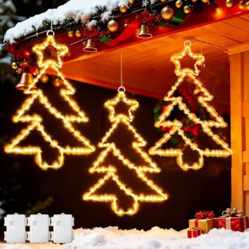 Dekofun Christmas Window Lights