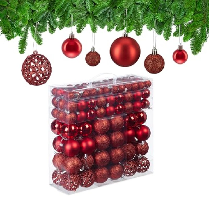 Relaxdays Christmas Baubles