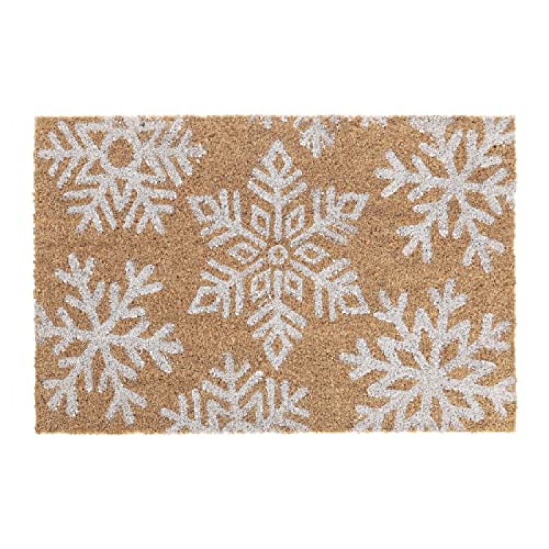 Relaxdays Snowflakes Doormat