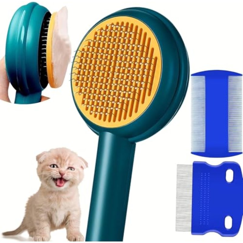 Self-Cleaning Cat Brush