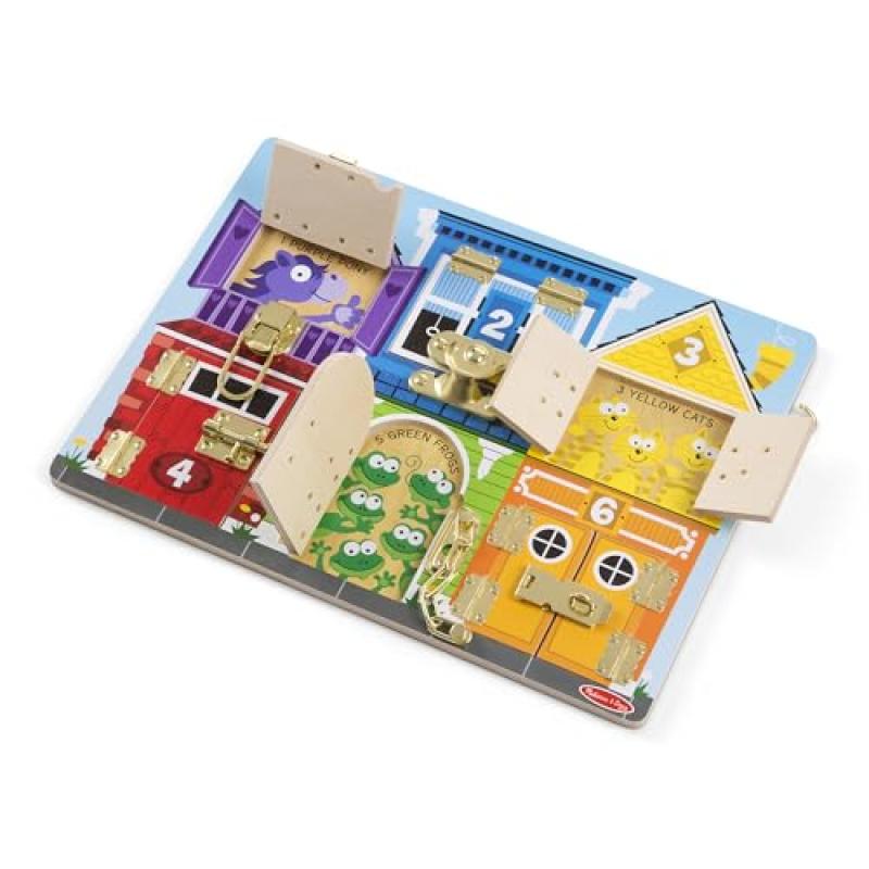 Melissa & Doug Latches Board Toy