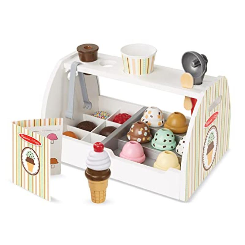 Melissa & Doug Wooden Ice Cream Toy Shop
