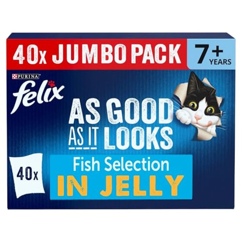 Felix Senior Fish Selection