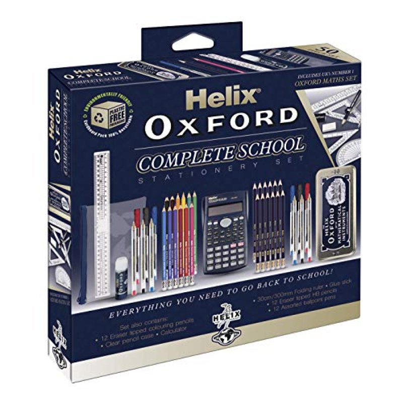 Helix Oxford Complete Back to School Stationery…