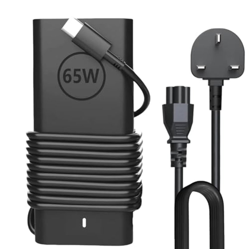 SCOVEE Dell Laptop Charger, 65W USB C