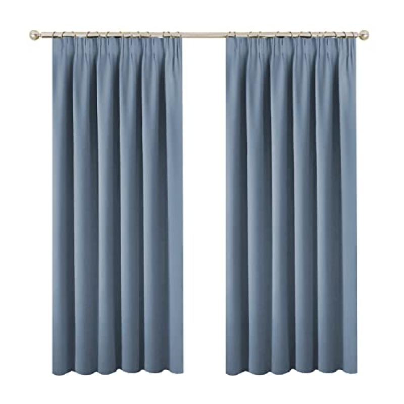 BellaHills Blackout Curtain Set for Guest Room