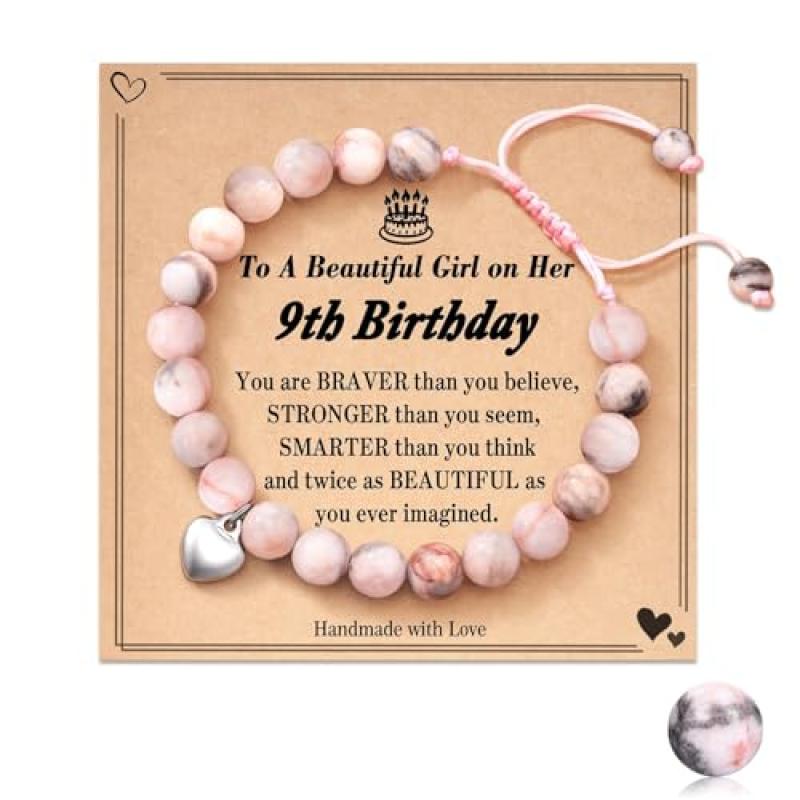 Vellivar Stone Bracelet for Girls Age 9