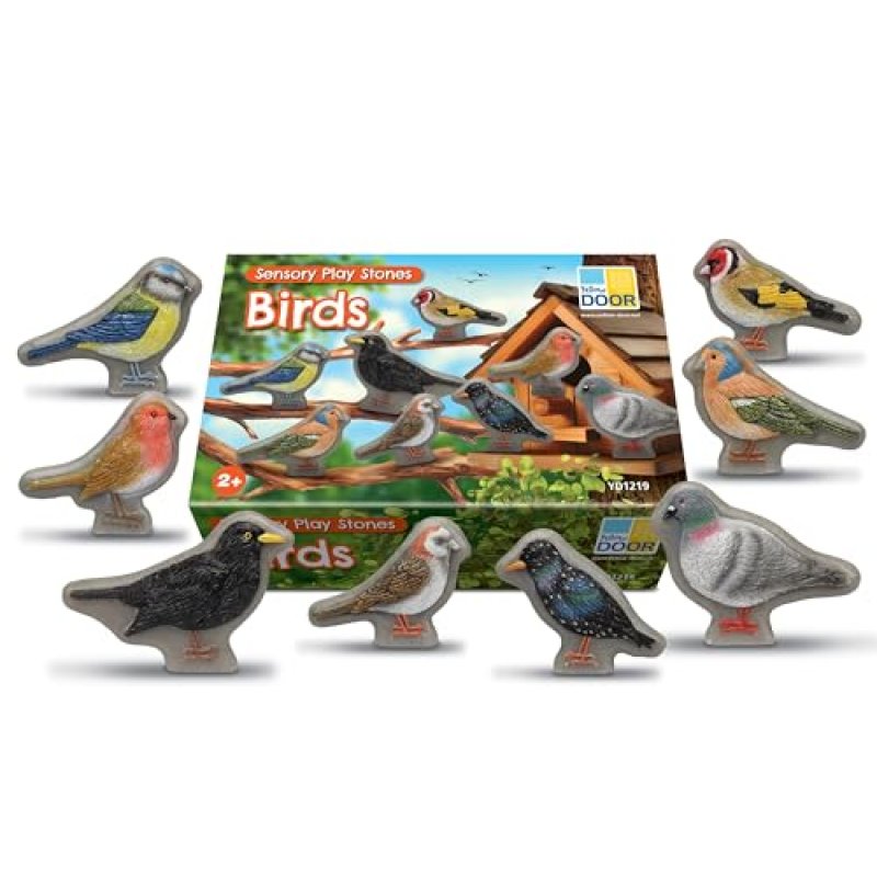 Yellow Door Play Stones & Birds