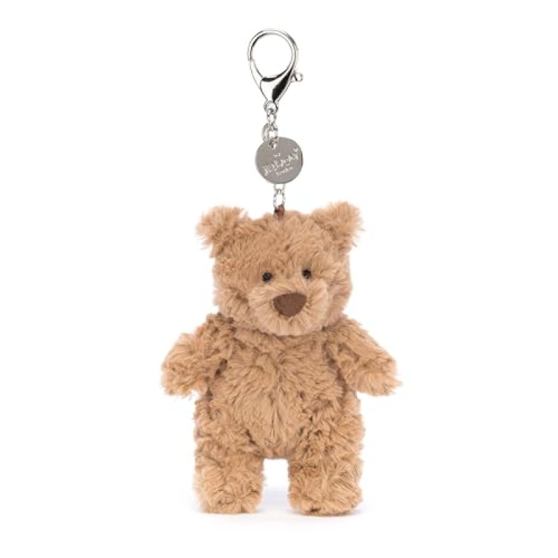 Jellycat Bartholomew Bear Bag Charm - L: 5 cm x l…