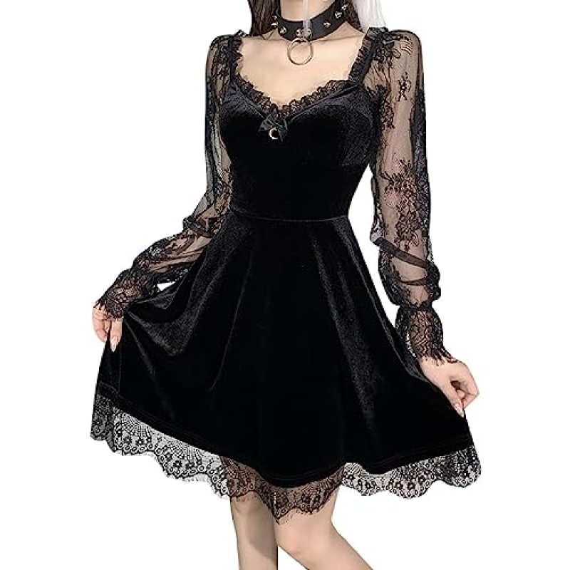 Velvet Gothic Dress