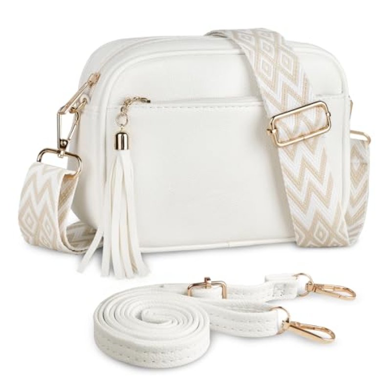 Kememo Small Cross body Bag for Women, Faux…