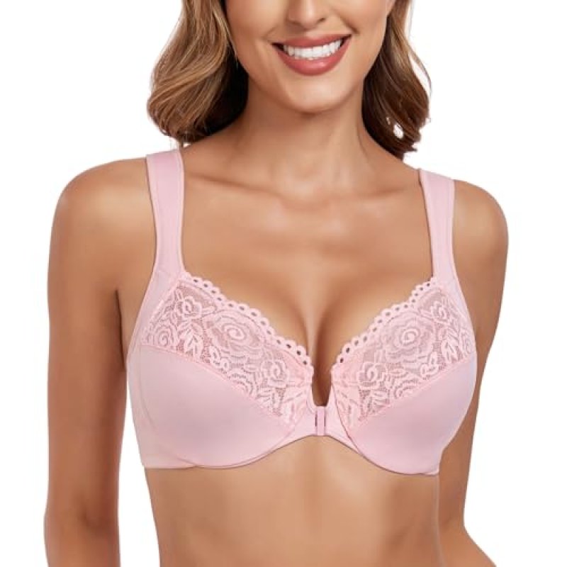 Lemorosy Front Closure Bra