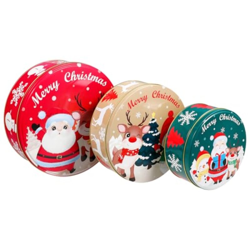 Hemoton Cake Storage Tins