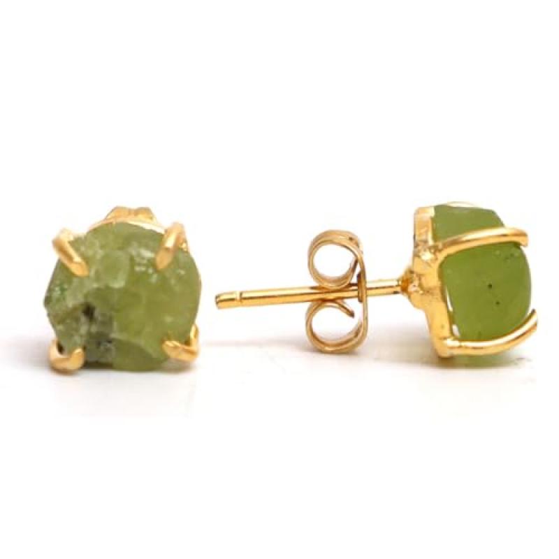 Gempires Peridot Stud Earrings