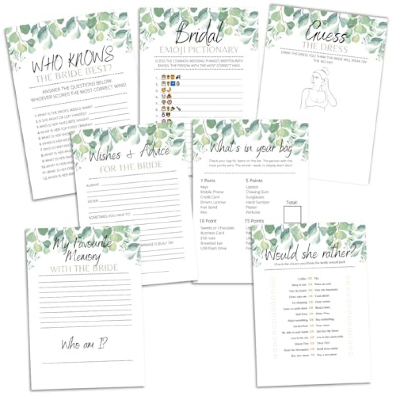 Hen Party Games Pack