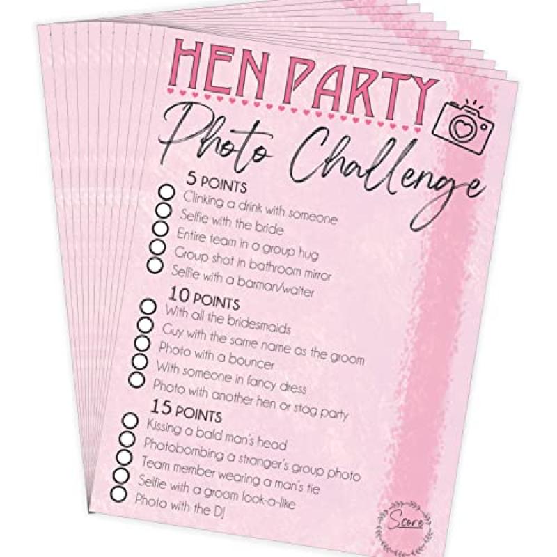 Hen Party Selfie Challenge