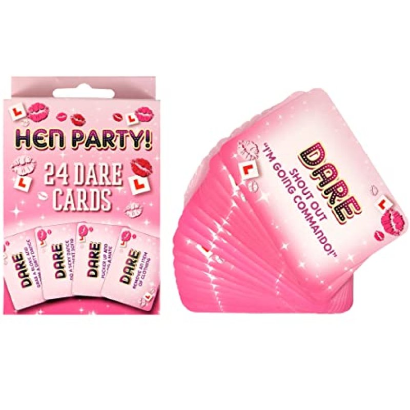 Hen Party Night Dare Cards