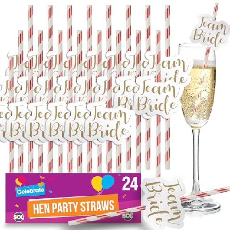 SOL Hen Party Straws