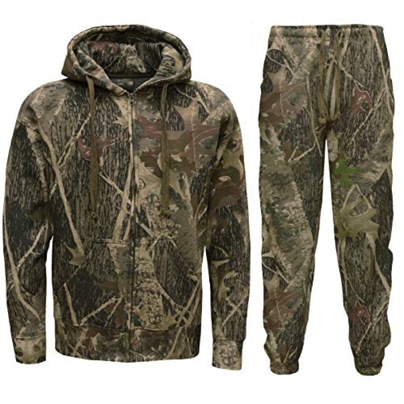 Men's Camouflage Zip Hoodie