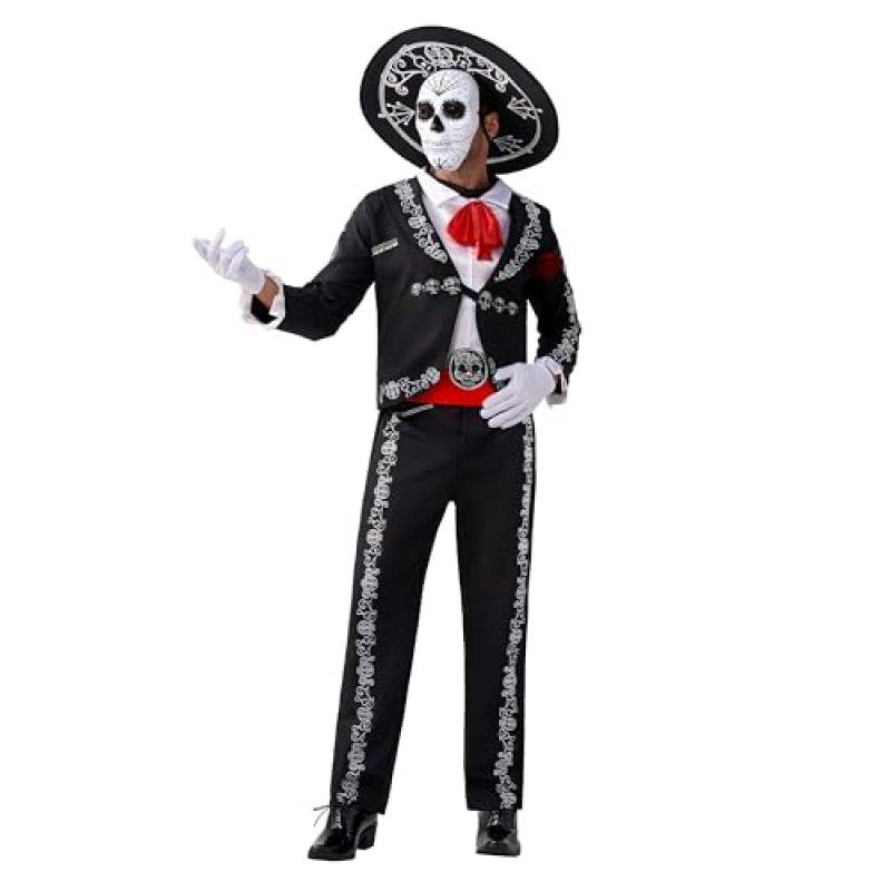 Men's Day of the Dead Costume