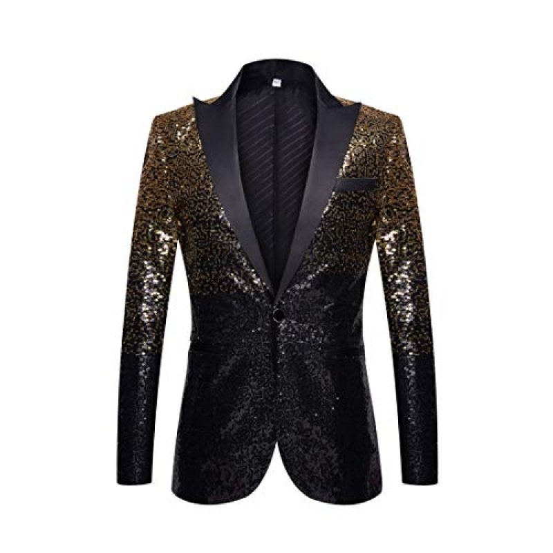 PYJTRL Men's Sequin Jacket
