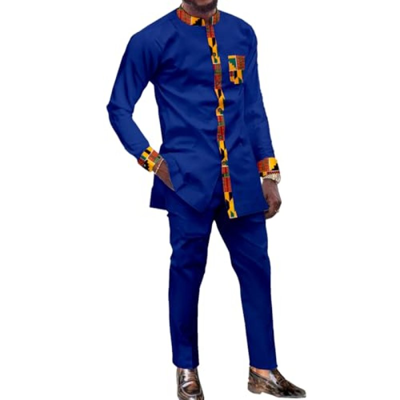 Men's African Dashiki Suit