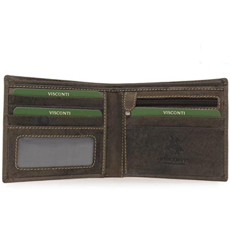 VISCONTI Men's RFID Bifold Wallet