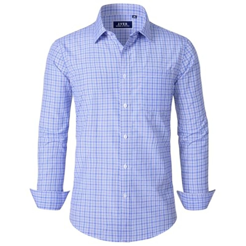J.VER Men's Gingham Shirt
