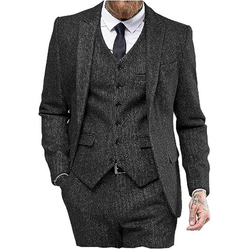 Men's Vintage Tweed Suit