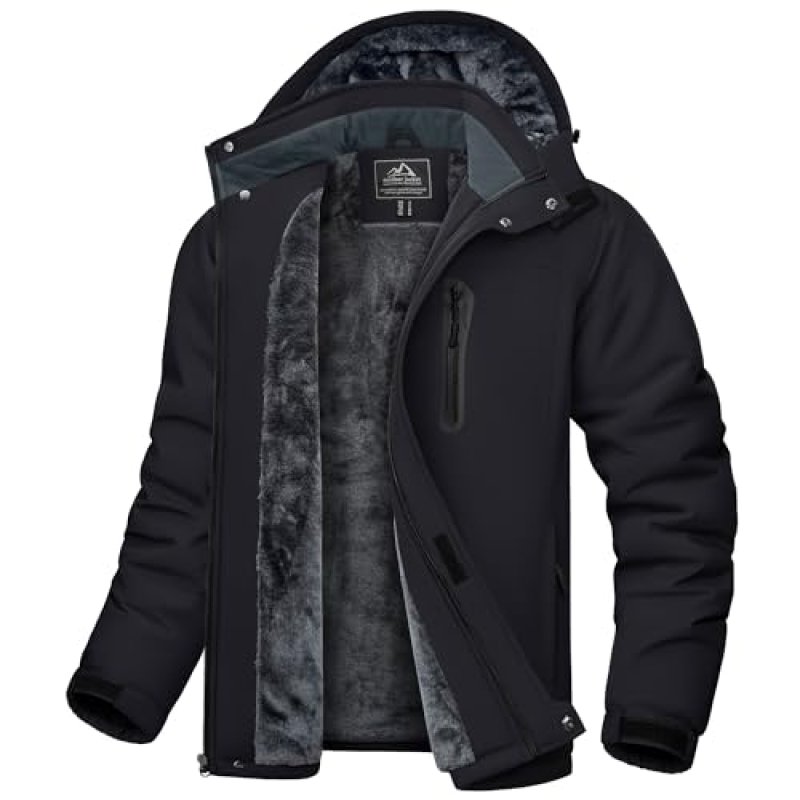 KEFITEVD Men's Winter Jacket