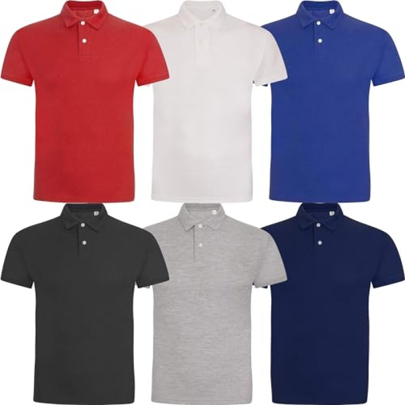 Men's Plain Polo Shirts