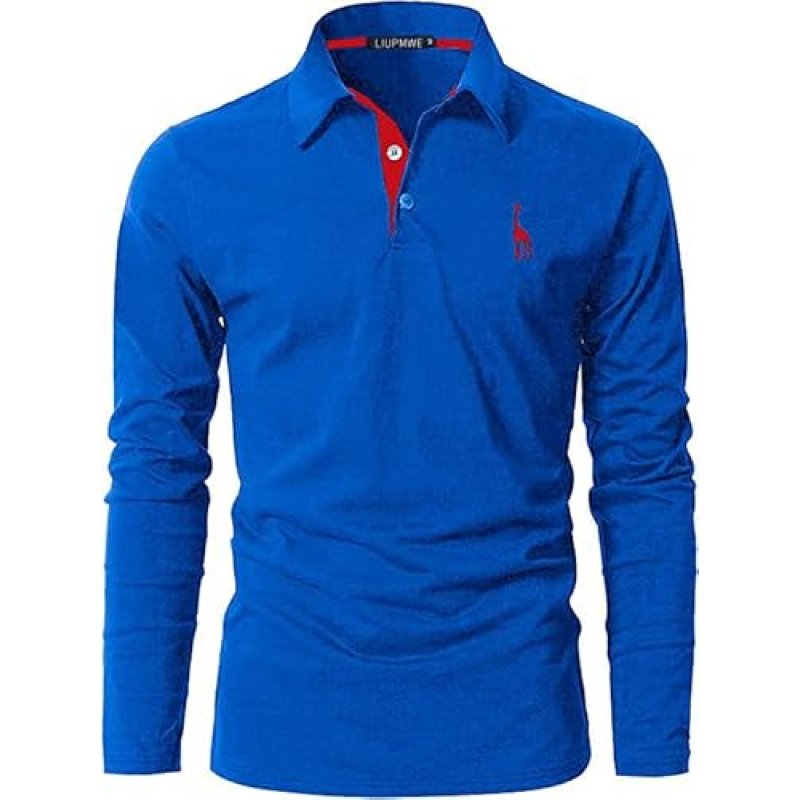 LIUPMWE Men's Polo Shirt