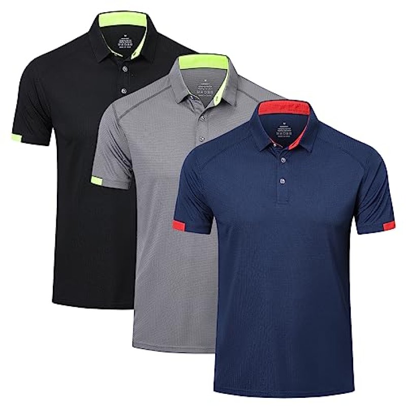 HUAKANG Men’s Polo Shirts
