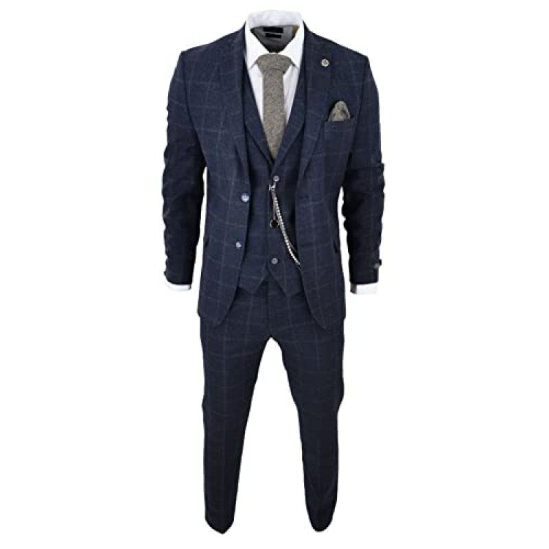 Men's Wool Tweed Suit