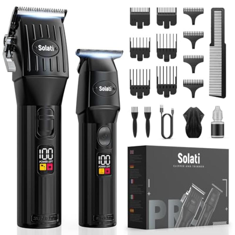 Men's Cordless Hair Clippers and Beard Trimmer