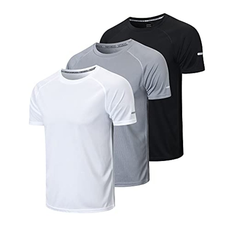 HUAKANG Men’s Sports T-Shirts