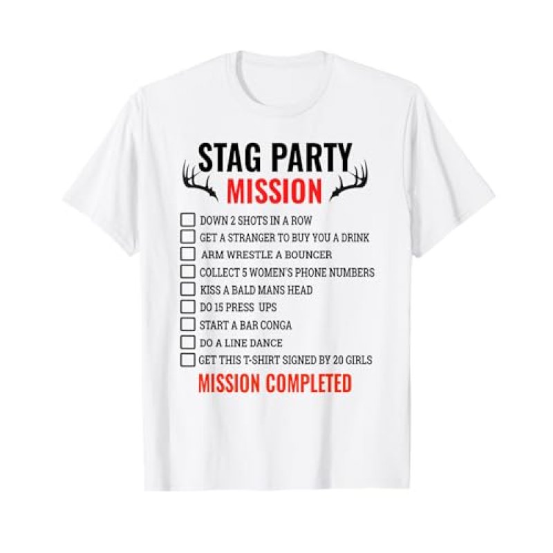 Men's Stag Do T-Shirt