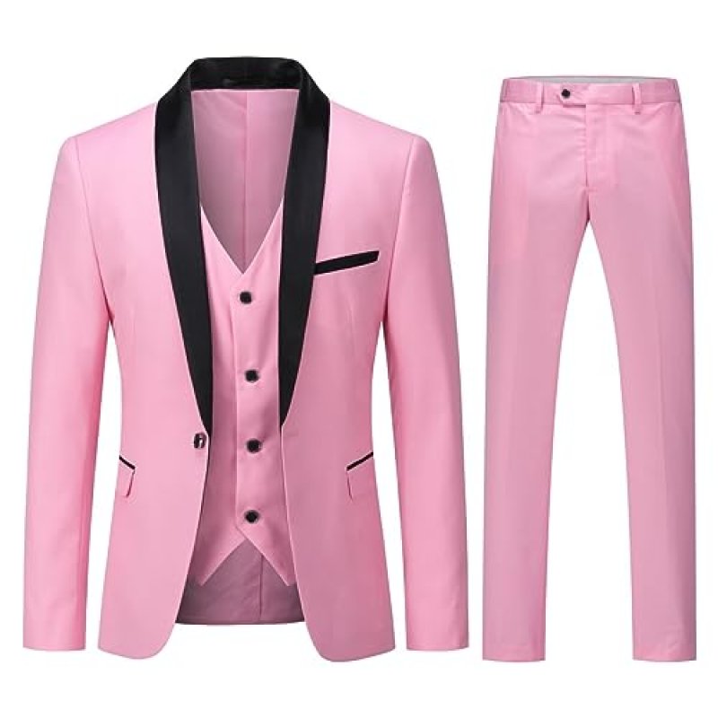 YOUTHUP Men's Suit