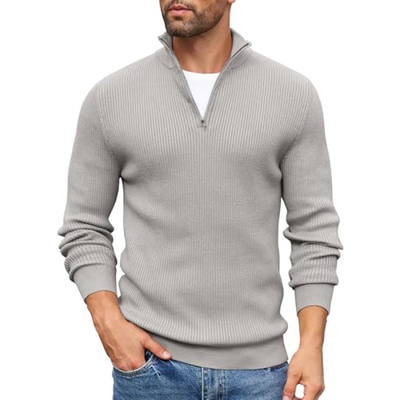 COOFANDY Men's Turtleneck Sweater