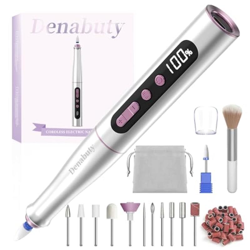 Denabuty Cordless Electric Nail Drill Machine