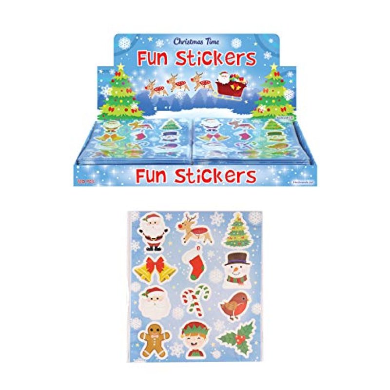 Henbrandt 12 Packs of Christmas Stickers Mini…
