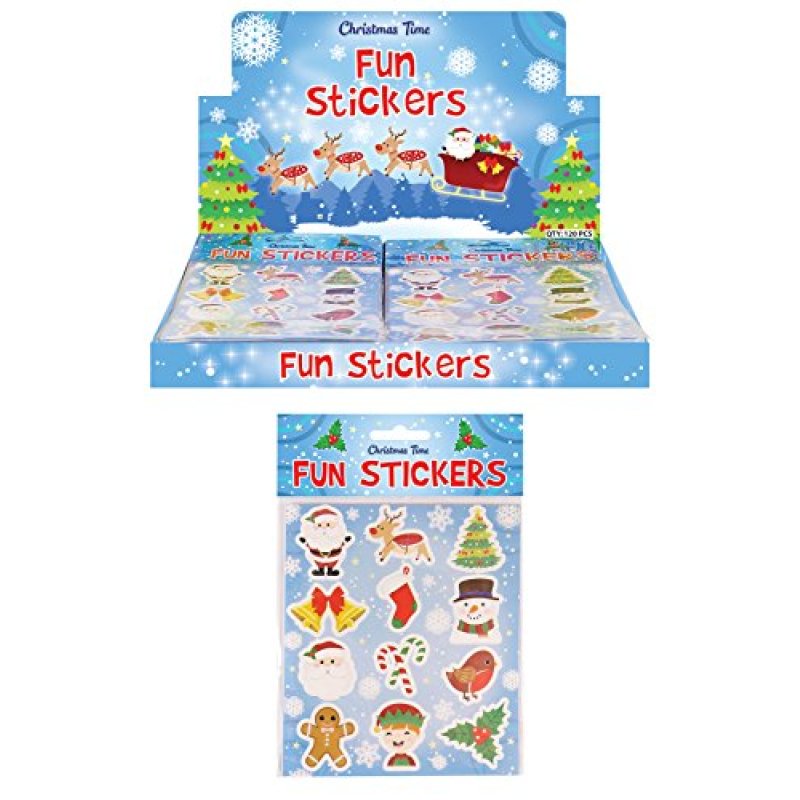 Henbrandt 36 Packs of Christmas Stickers Mini…