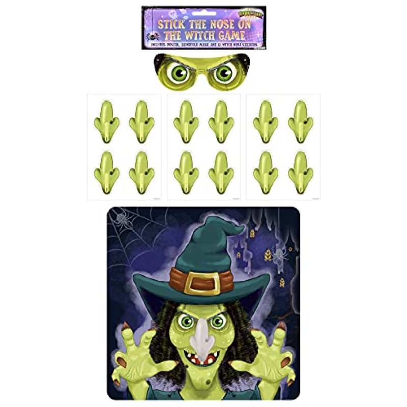 Henbrandt Halloween Party Game - Stick The Nose…