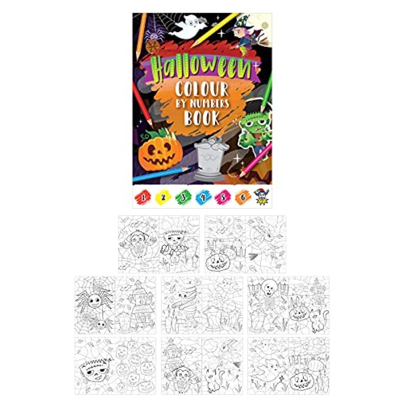 Henbrandt Halloween Activity Book